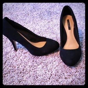 Black Forever 21 black high heels